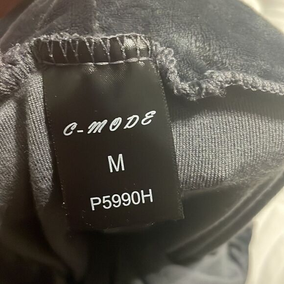 C-mode Grey Velvet Super Soft Leggings and Zip UP Hoodie Set - Picture 11 of 16